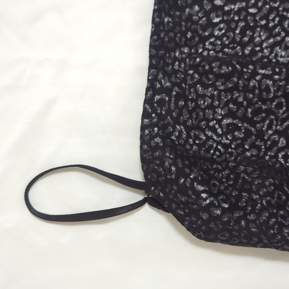Urban Outfitters Textured Strappy Back Mini Dress, Color Black/Silver Size XS-TP - Picture 6 of 16
